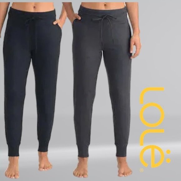 Lole Pants - Lolë | 2 pack Women's Lounge Joggers | black and gray | NWOT